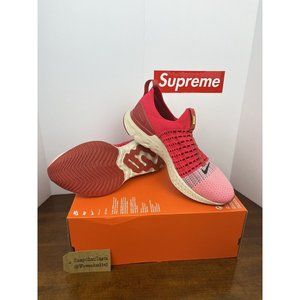 Nike React Phantom Run Flyknit 2 Siren Red Running Shoe DV2145 600 Men's 10.5